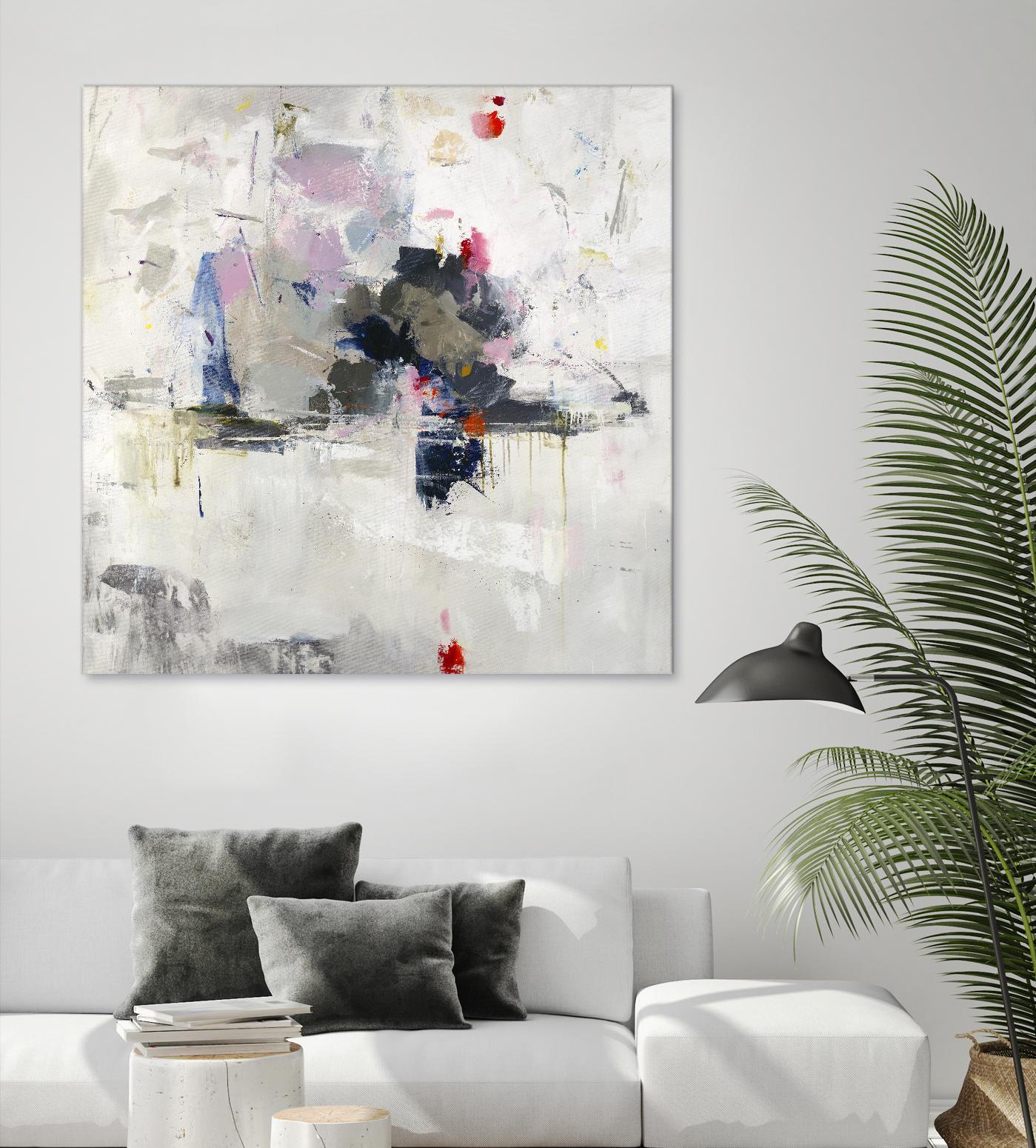 Glacial Mass by Daleno Art on GIANT ART - red abstract abstrait