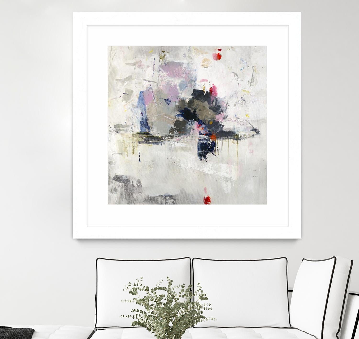 Glacial Mass by Daleno Art on GIANT ART - red abstract abstrait