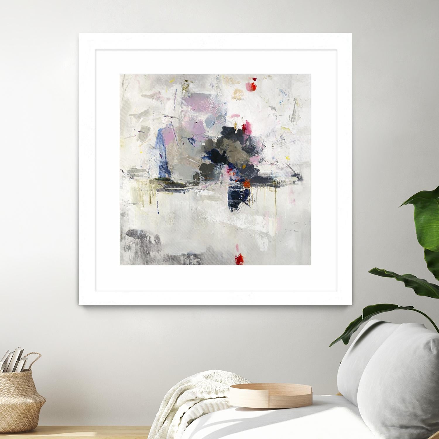 Glacial Mass by Daleno Art on GIANT ART - red abstract abstrait