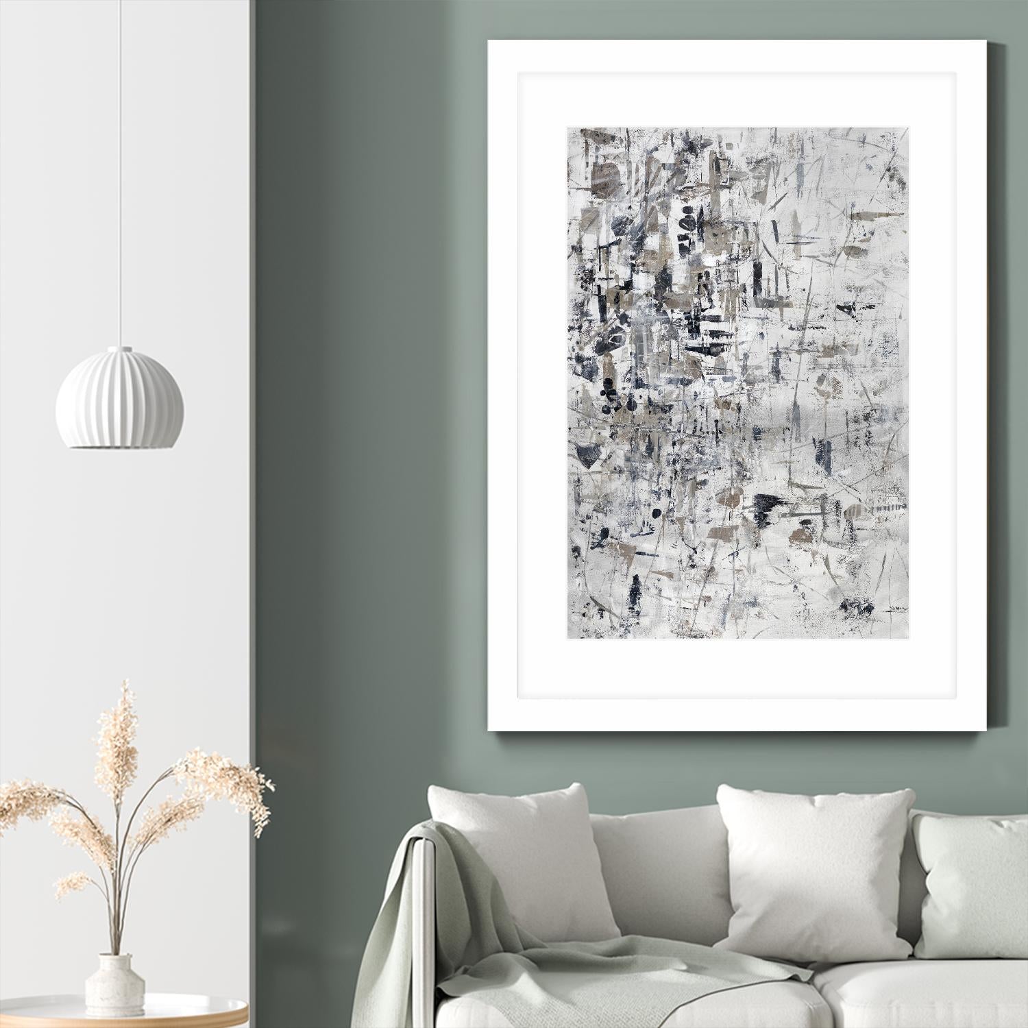 Scattered and Shattered.tif by Daleno Art on GIANT ART - black abstract abstrait