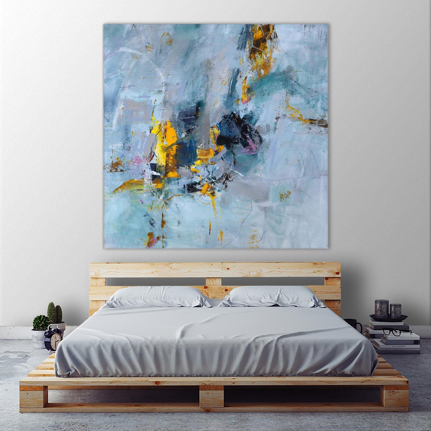 Prize of the Day by Daleno Art on GIANT ART - gold abstract