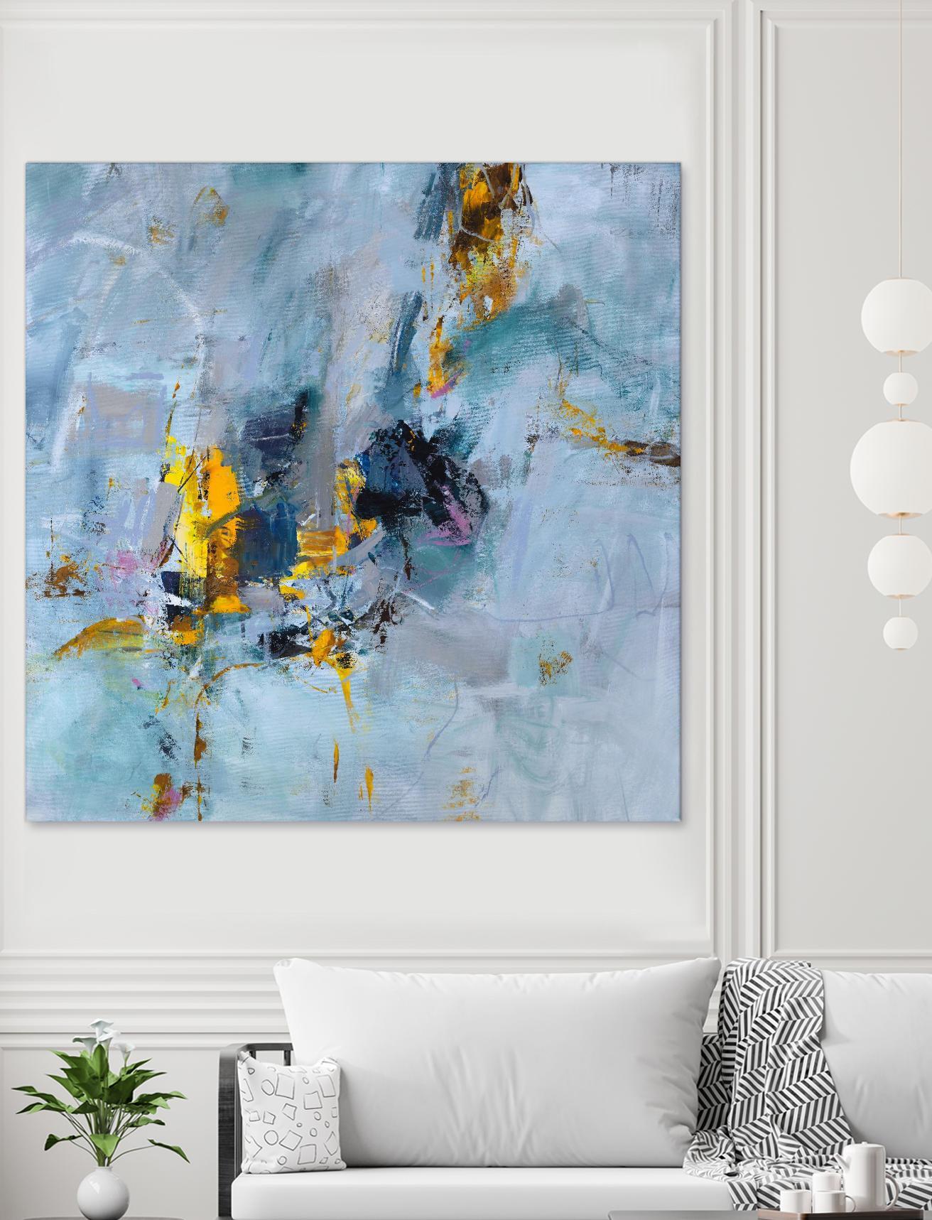 Prize of the Day by Daleno Art on GIANT ART - gold abstract
