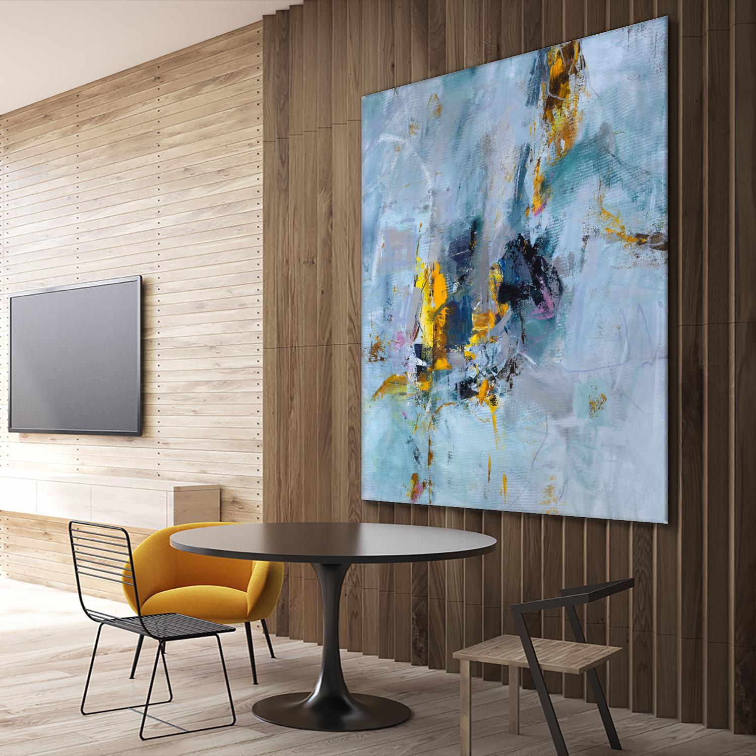 Prize of the Day by Daleno Art on GIANT ART - gold abstract