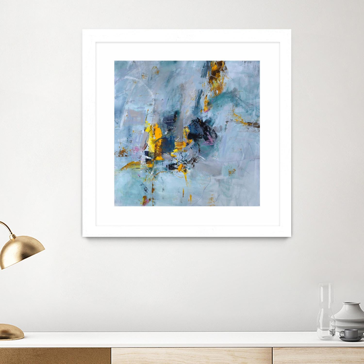 Prize of the Day by Daleno Art on GIANT ART - gold abstract