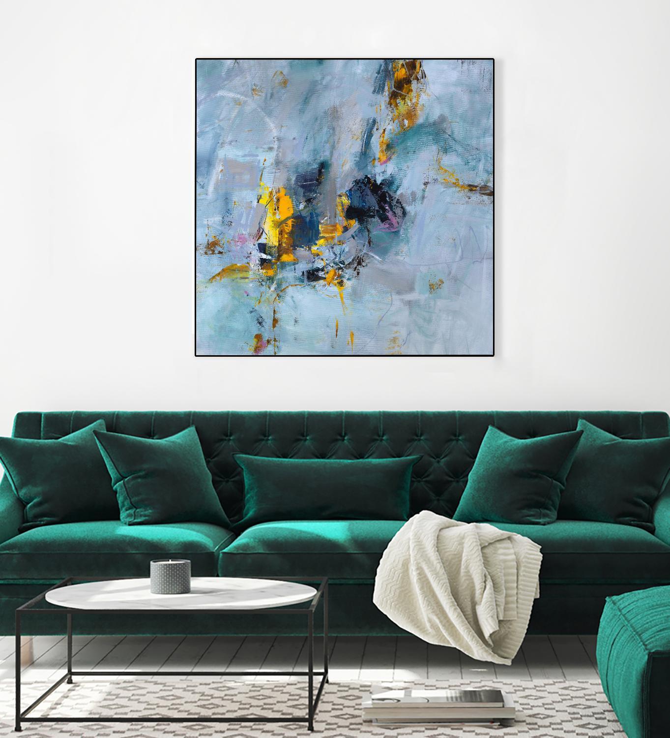 Prize of the Day by Daleno Art on GIANT ART - gold abstract