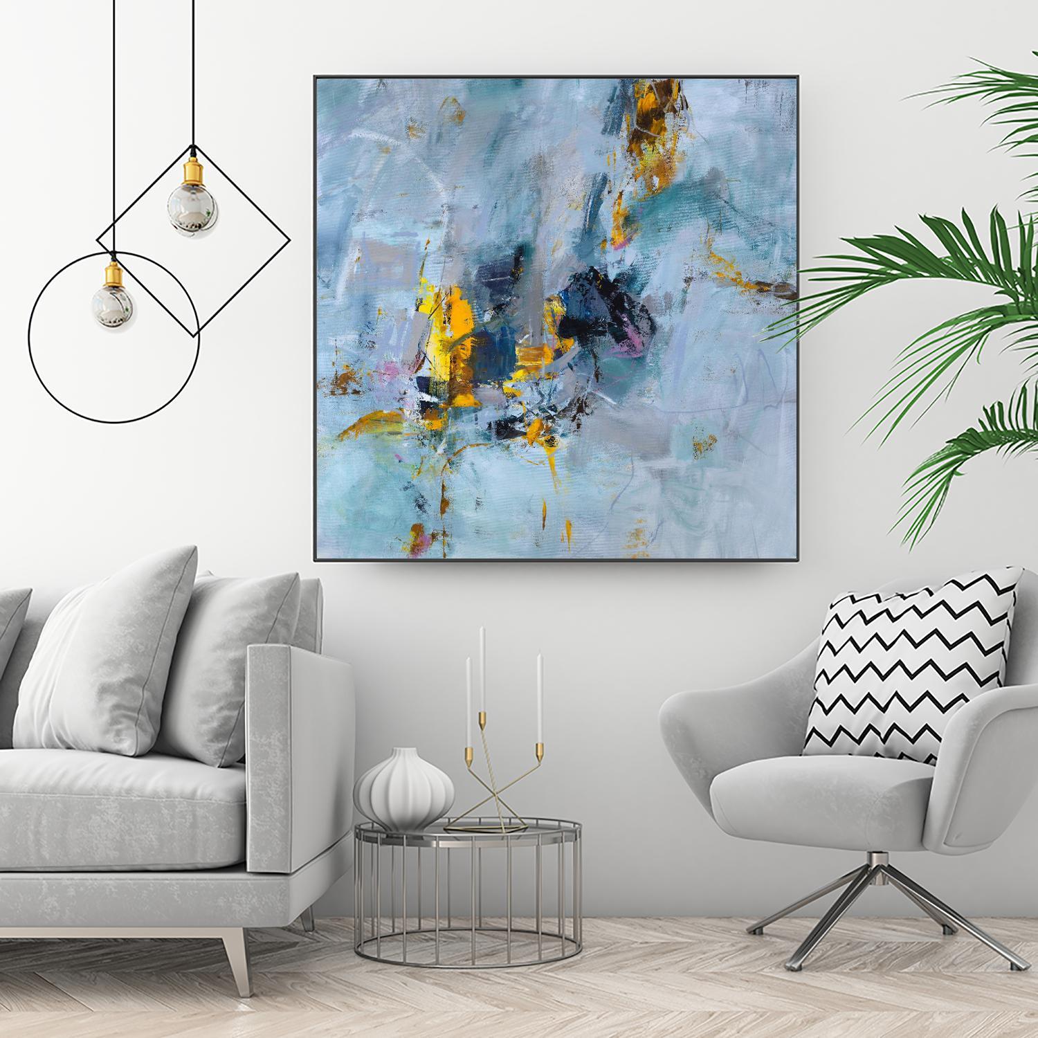 Prize of the Day by Daleno Art on GIANT ART - gold abstract
