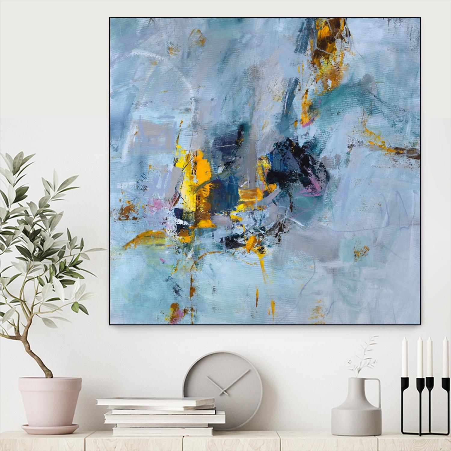 Prize of the Day by Daleno Art on GIANT ART - gold abstract