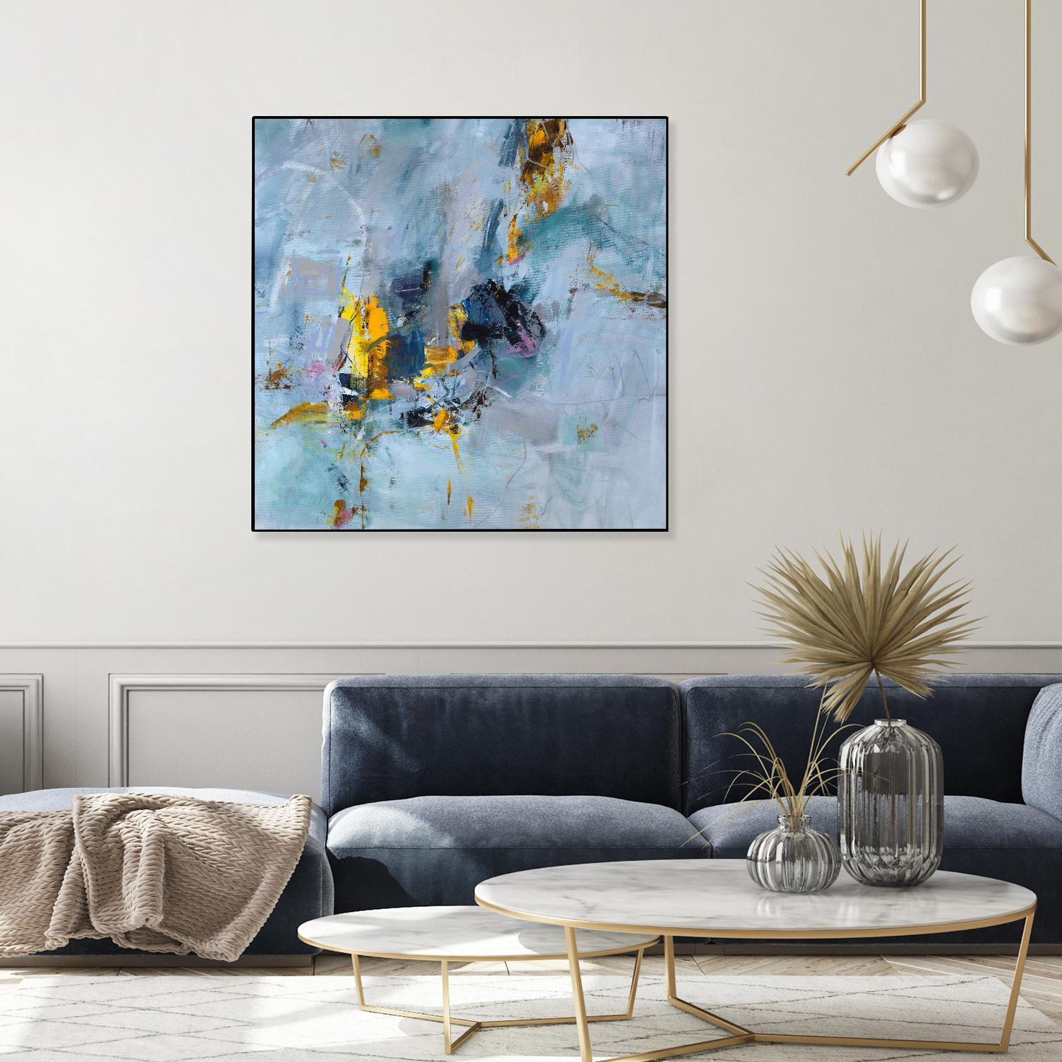 Prize of the Day by Daleno Art on GIANT ART - gold abstract