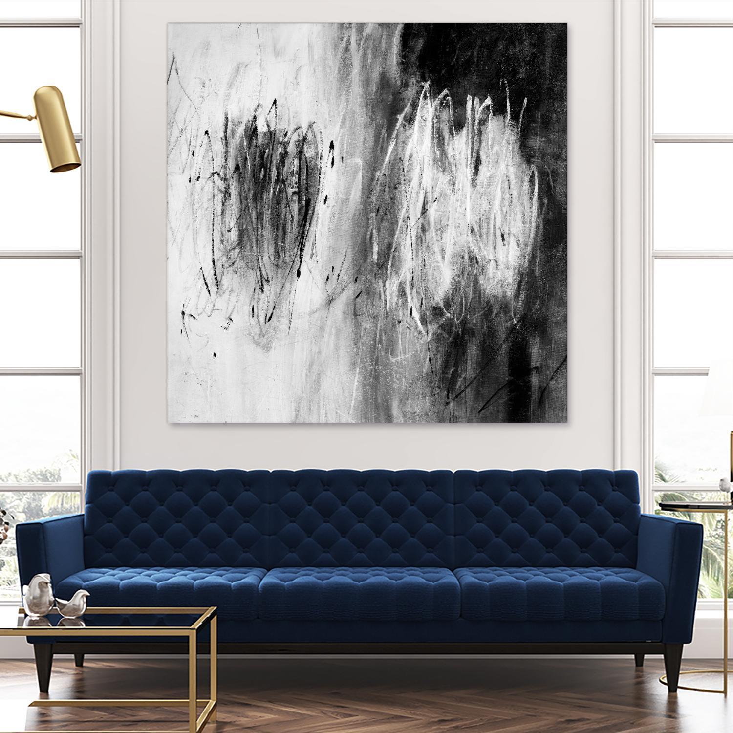 Disco Duo by Daleno Art on GIANT ART - white abstract abstrait