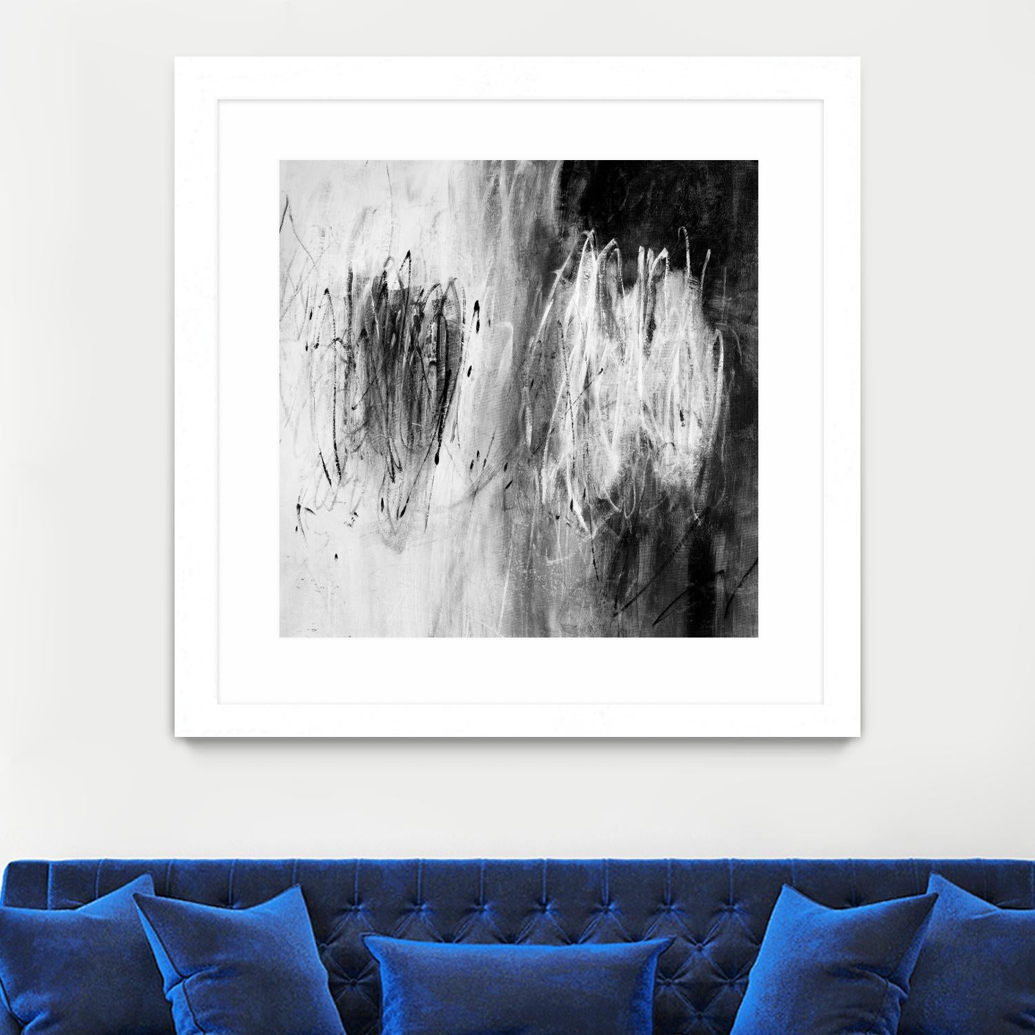 Disco Duo by Daleno Art on GIANT ART - white abstract abstrait