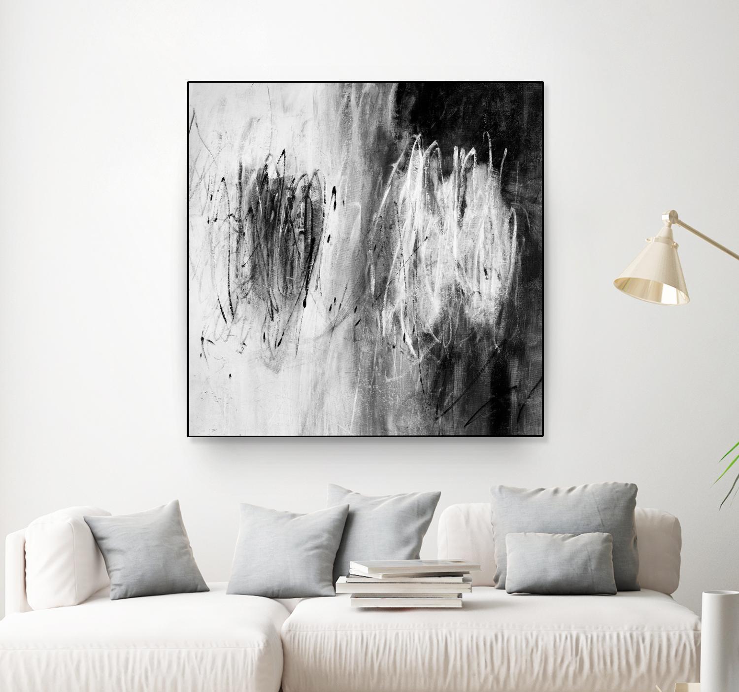 Disco Duo by Daleno Art on GIANT ART - white abstract abstrait
