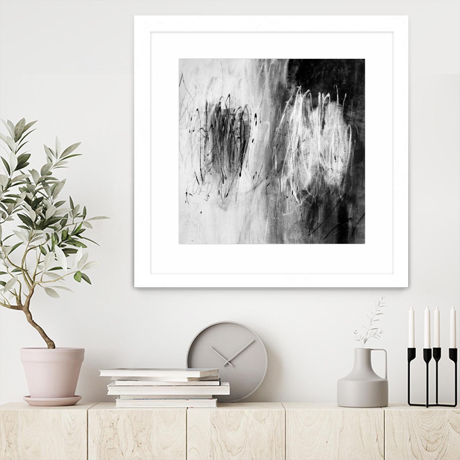 Disco Duo by Daleno Art on GIANT ART - white abstract abstrait