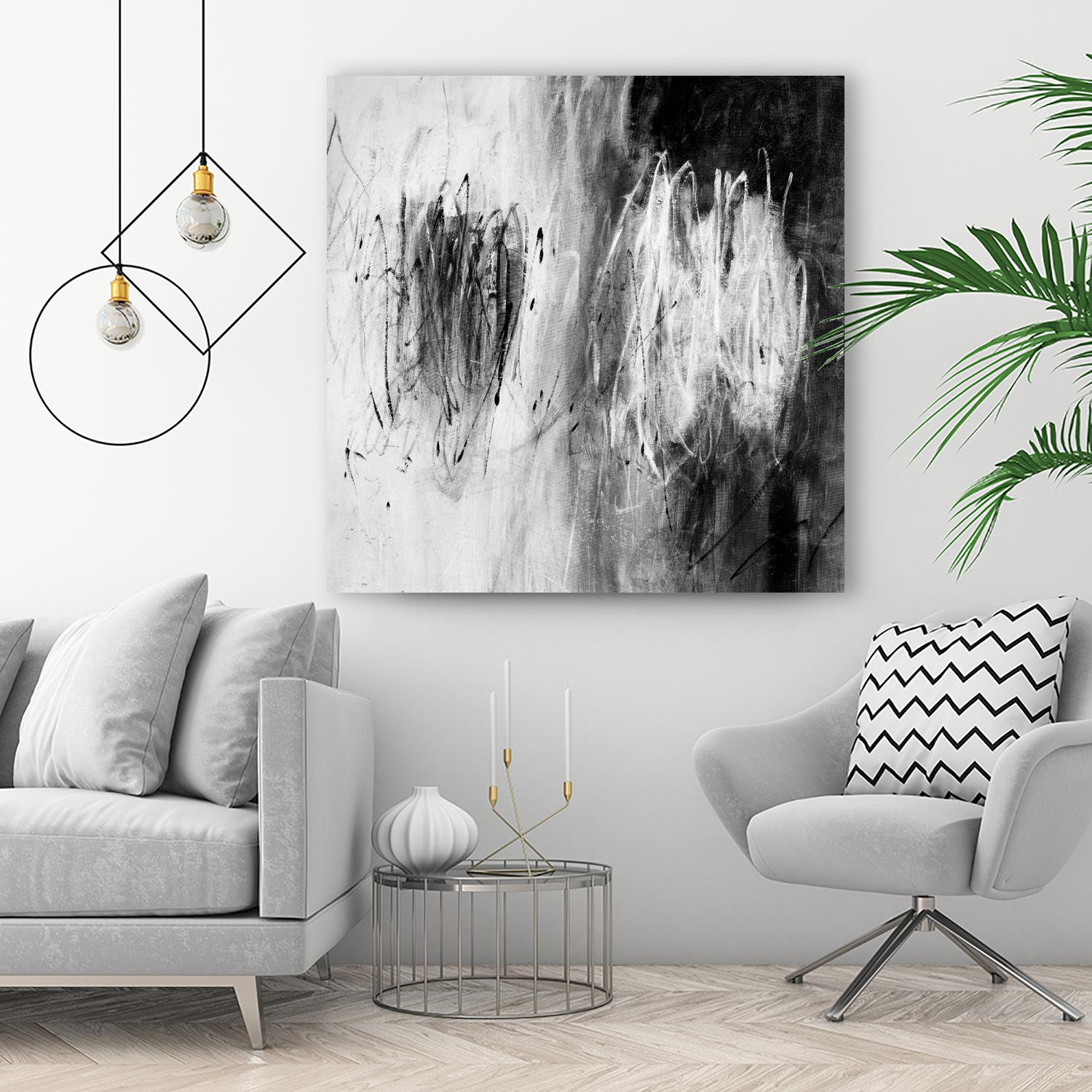 Disco Duo by Daleno Art on GIANT ART - white abstract abstrait