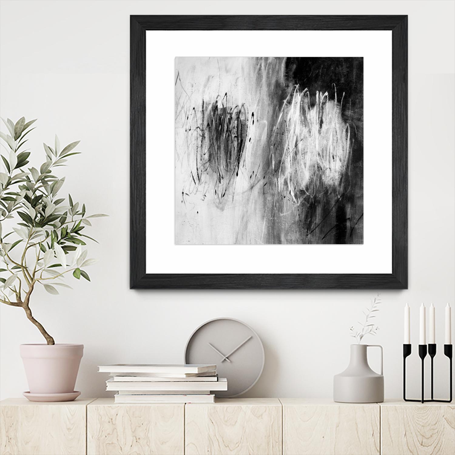 Disco Duo by Daleno Art on GIANT ART - white abstract abstrait