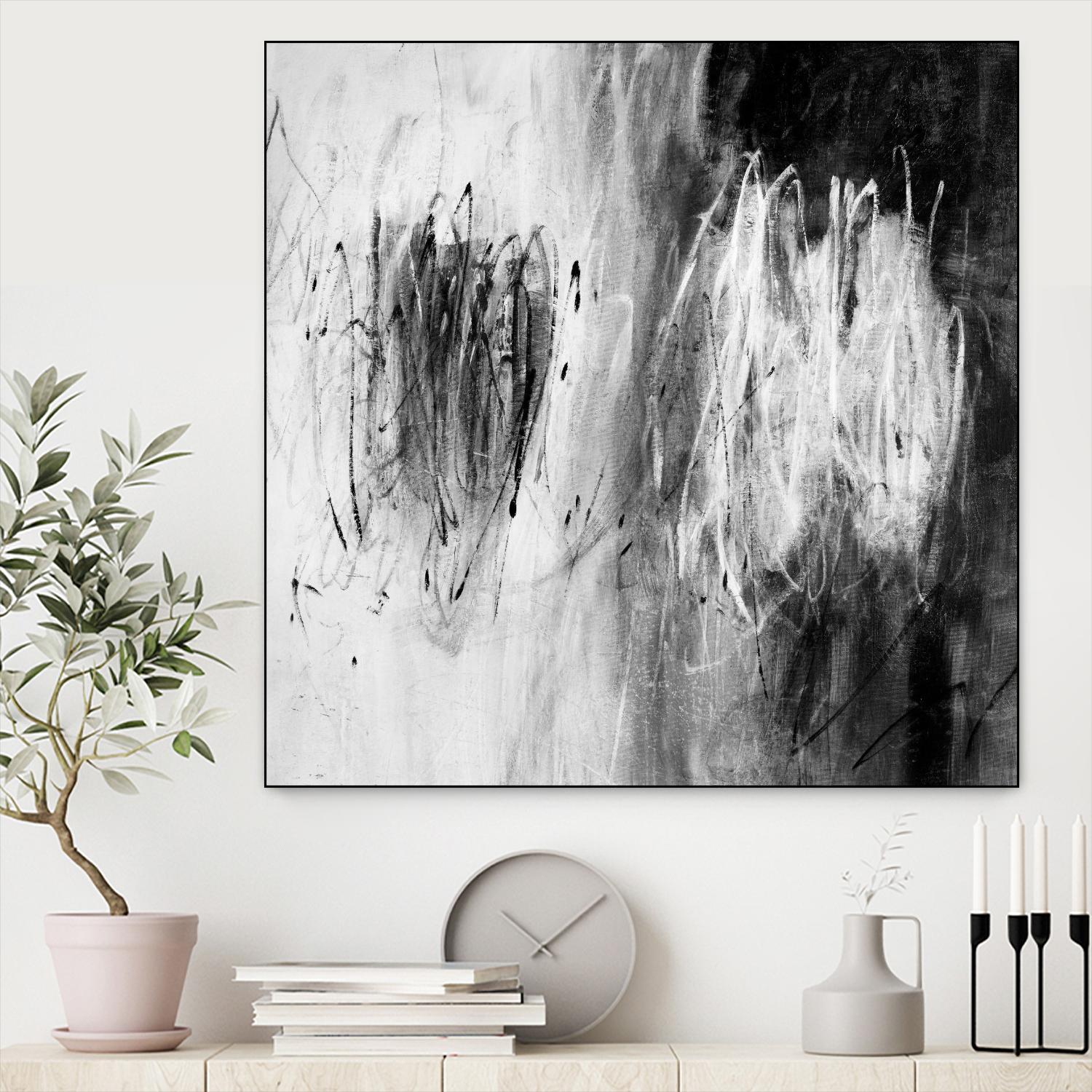 Disco Duo by Daleno Art on GIANT ART - white abstract abstrait