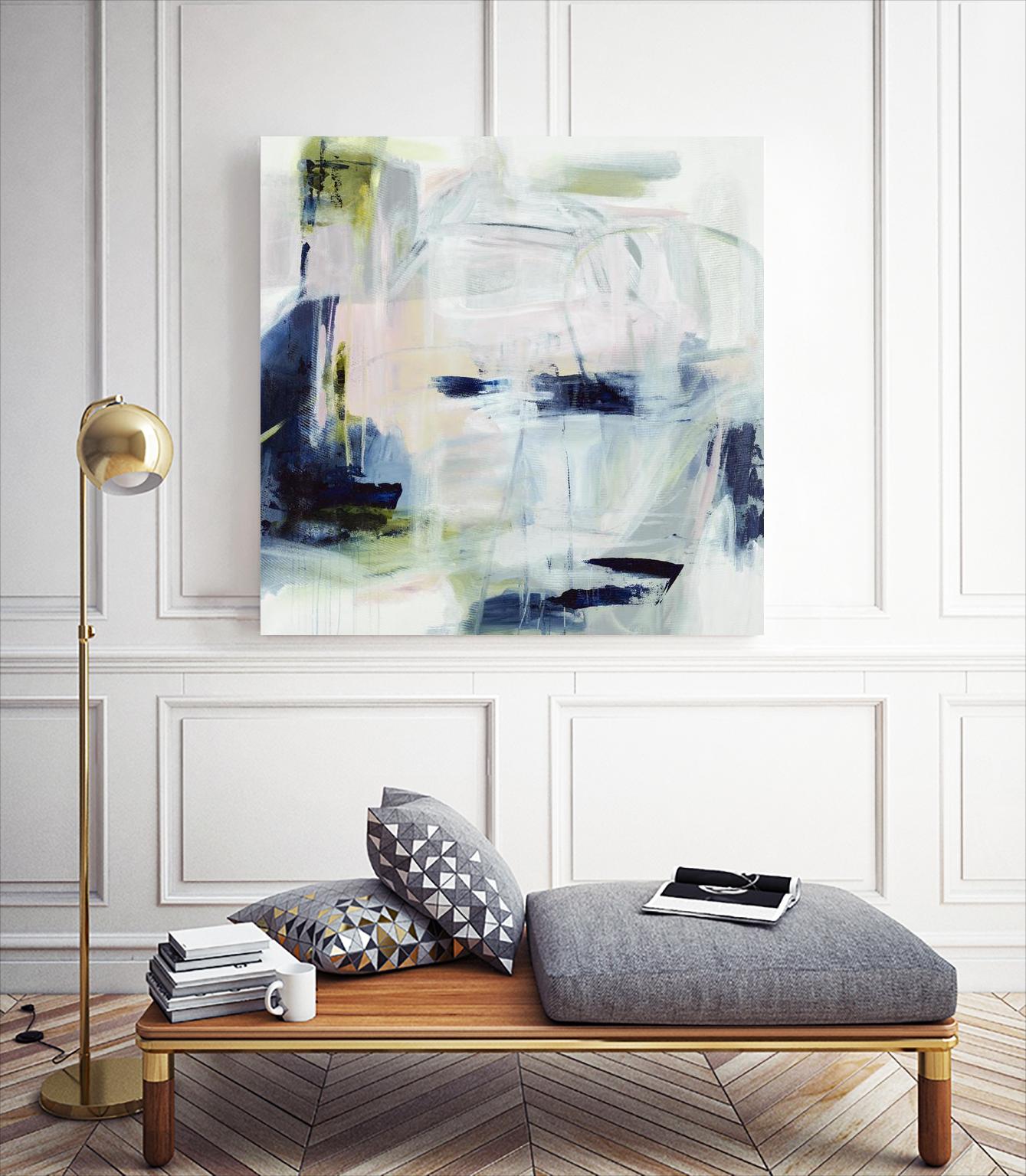 Played Like a Fiddle by Daleno Art on GIANT ART - pink abstract abstract