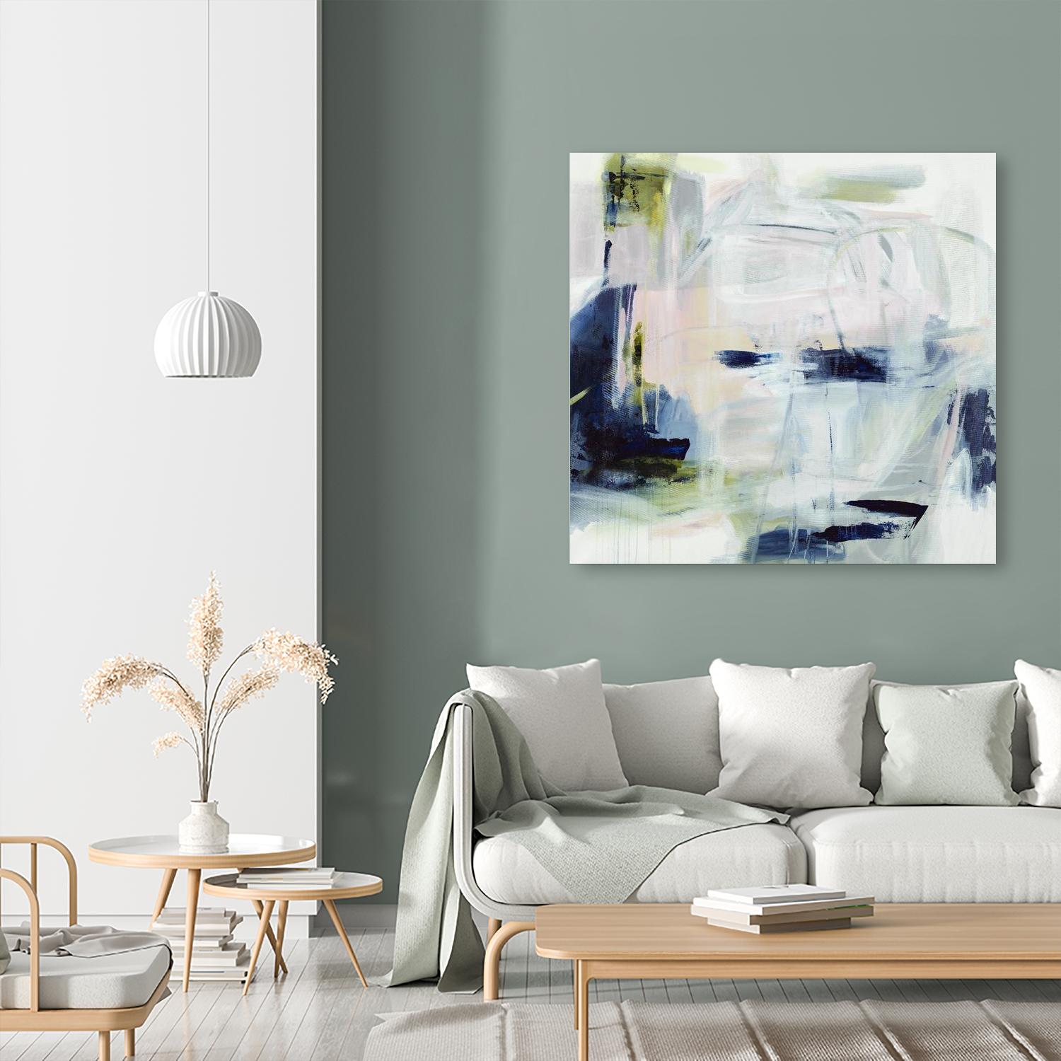 Played Like a Fiddle by Daleno Art on GIANT ART - pink abstract abstract