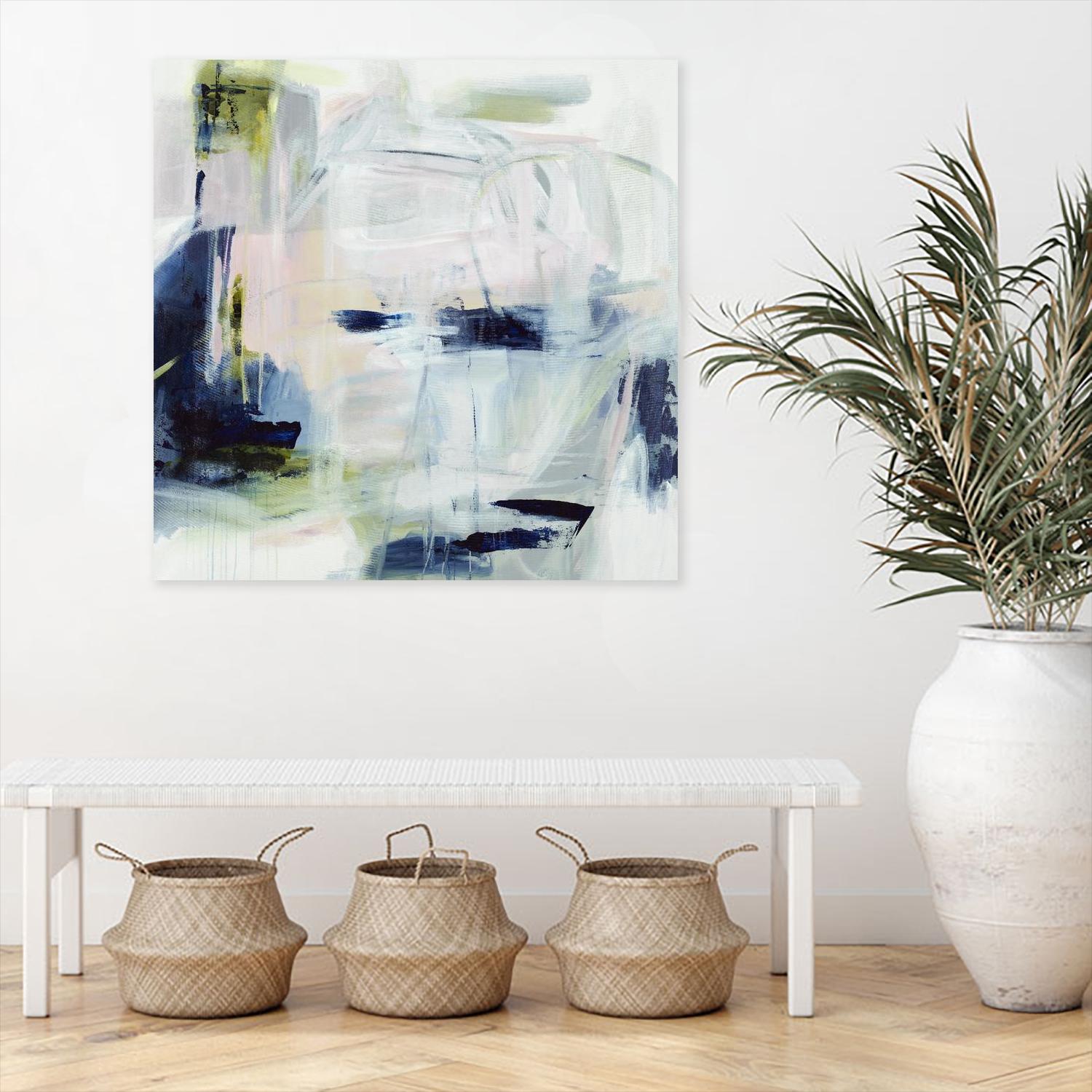 Played Like a Fiddle by Daleno Art on GIANT ART - pink abstract abstract