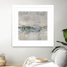 Broken Road III by Daleno Art on GIANT ART - green abstract