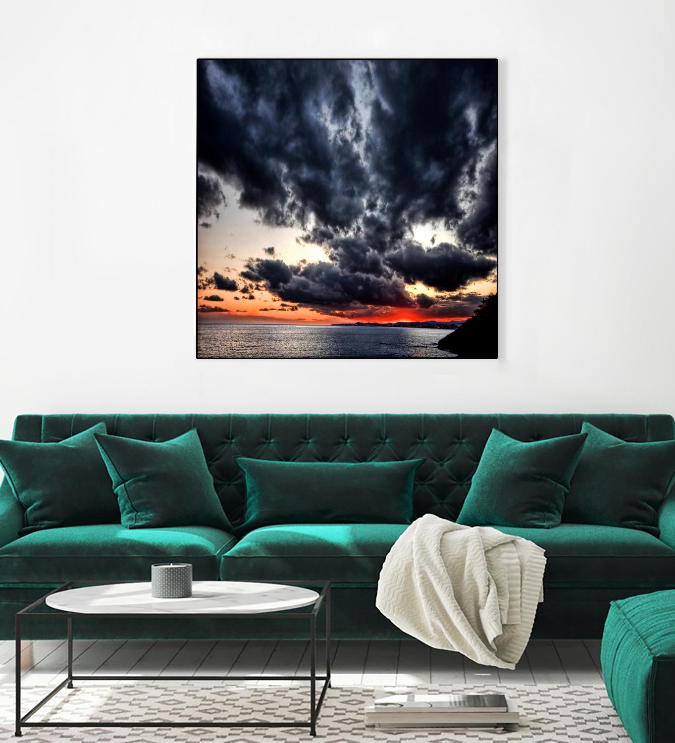 Fairylands II by Daleno Art on GIANT ART - orange photography sky