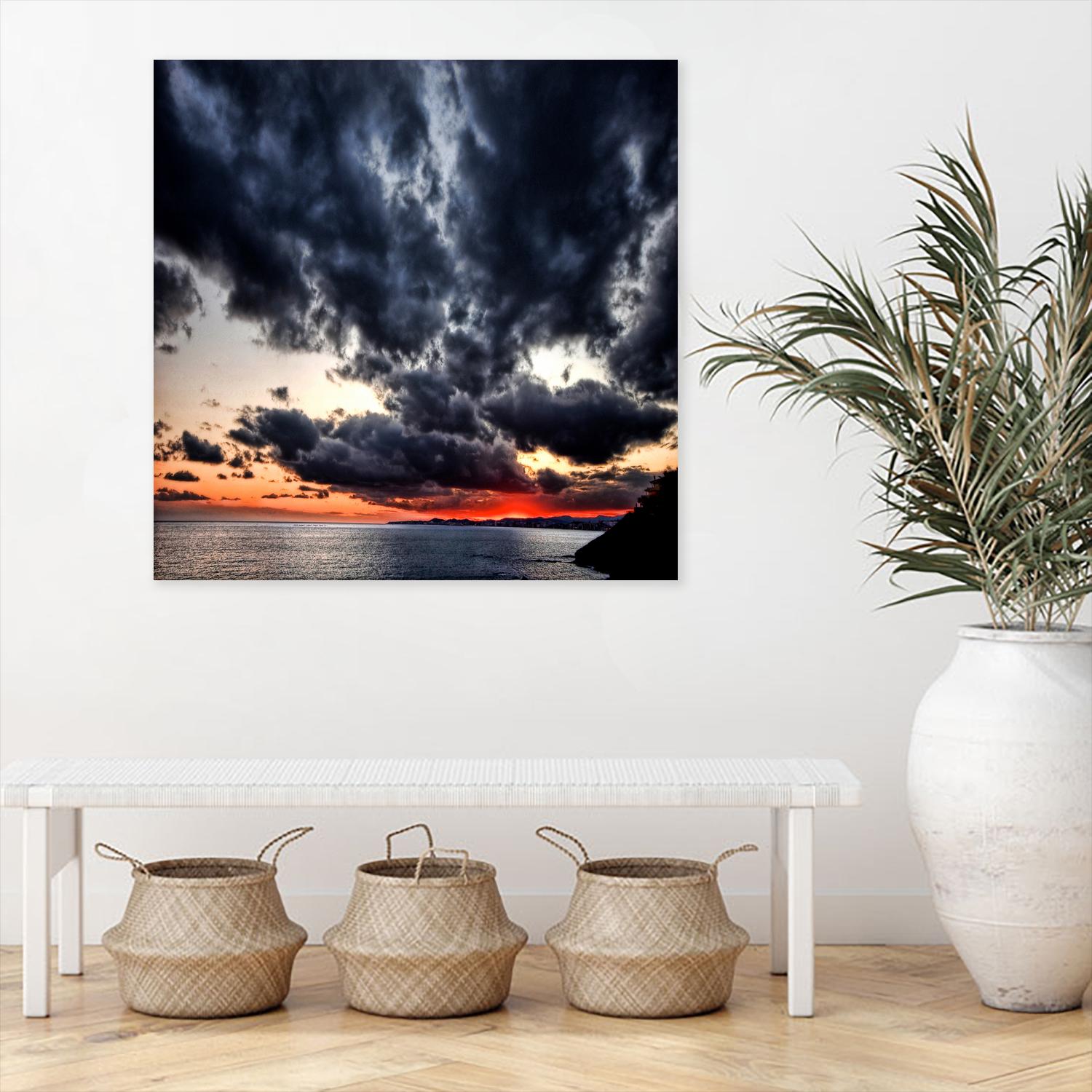 Fairylands II by Daleno Art on GIANT ART - orange photography sky