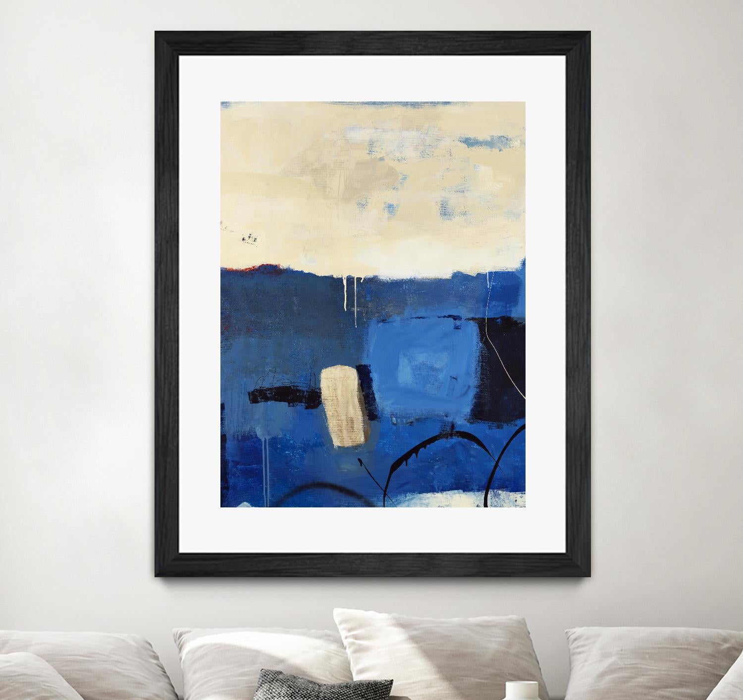 Closest Exit by Daleno Art on GIANT ART - beige abstract beige