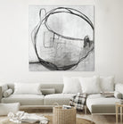 Lucent Sphere by Daleno Art on GIANT ART - black black & white circle
