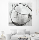 Lucent Sphere by Daleno Art on GIANT ART - black black & white circle