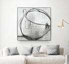 Lucent Sphere by Daleno Art on GIANT ART - black black & white circle