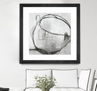 Lucent Sphere by Daleno Art on GIANT ART - black black & white circle