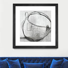 Lucent Sphere by Daleno Art on GIANT ART - black black & white circle