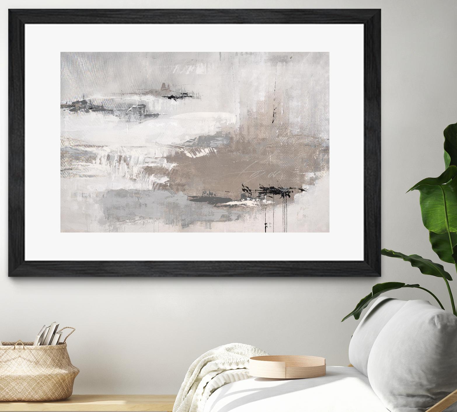 Houston is Calling by Daleno Art on GIANT ART - white abstract abstrait