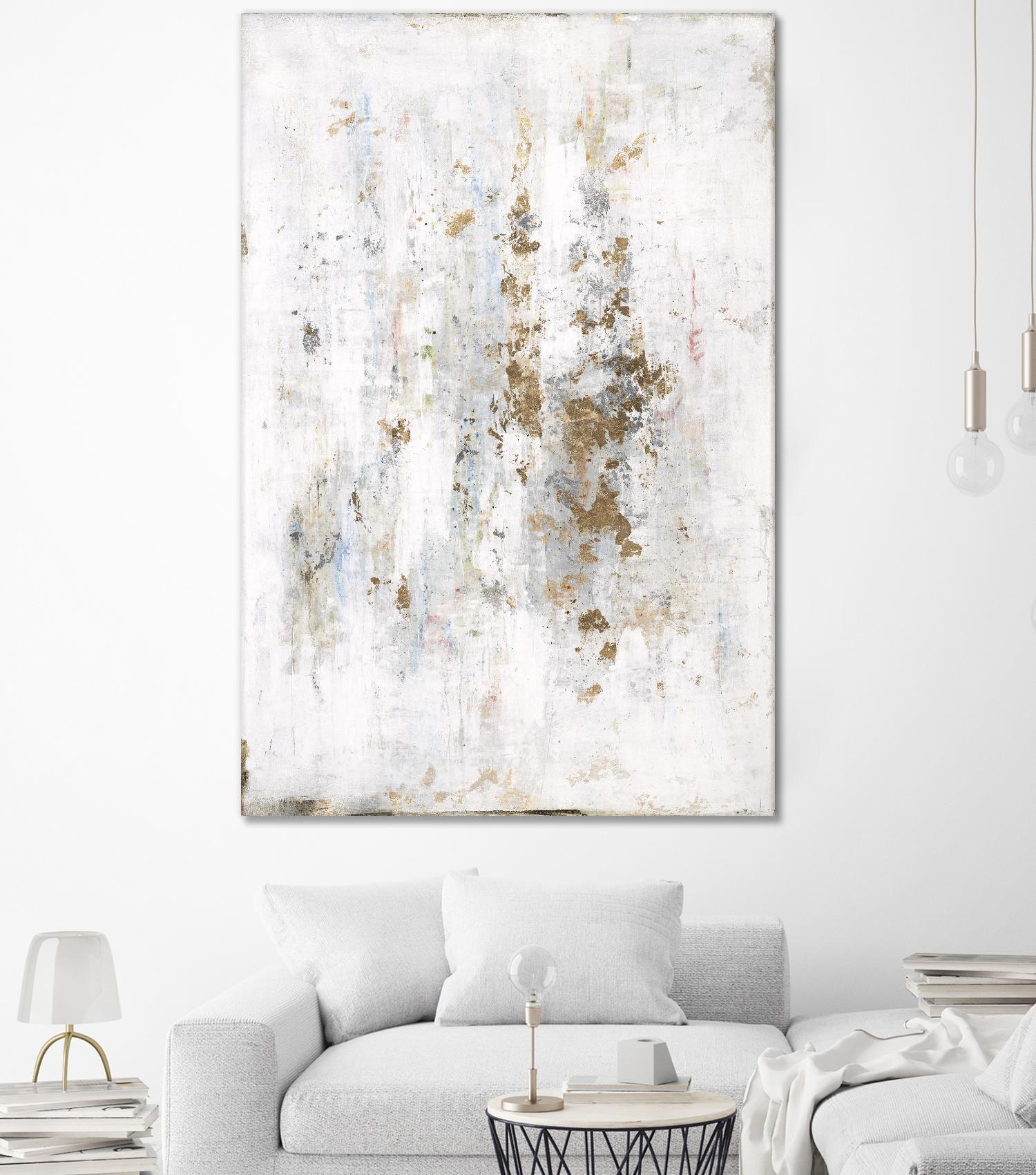 Drips and Dabs II by Daleno Art on GIANT ART - gold abstract abstract