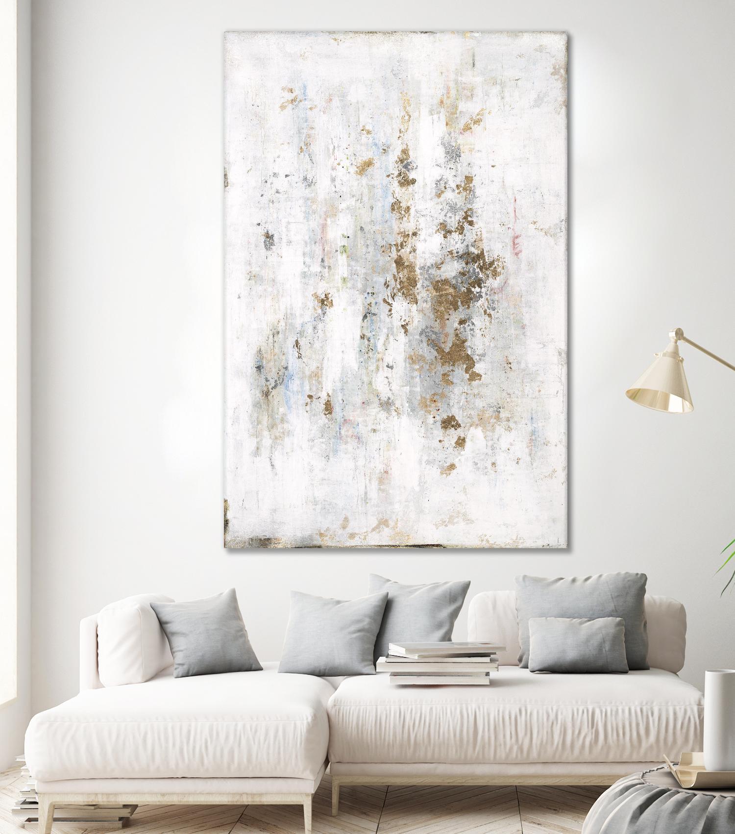 Drips and Dabs II by Daleno Art on GIANT ART - gold abstract abstract