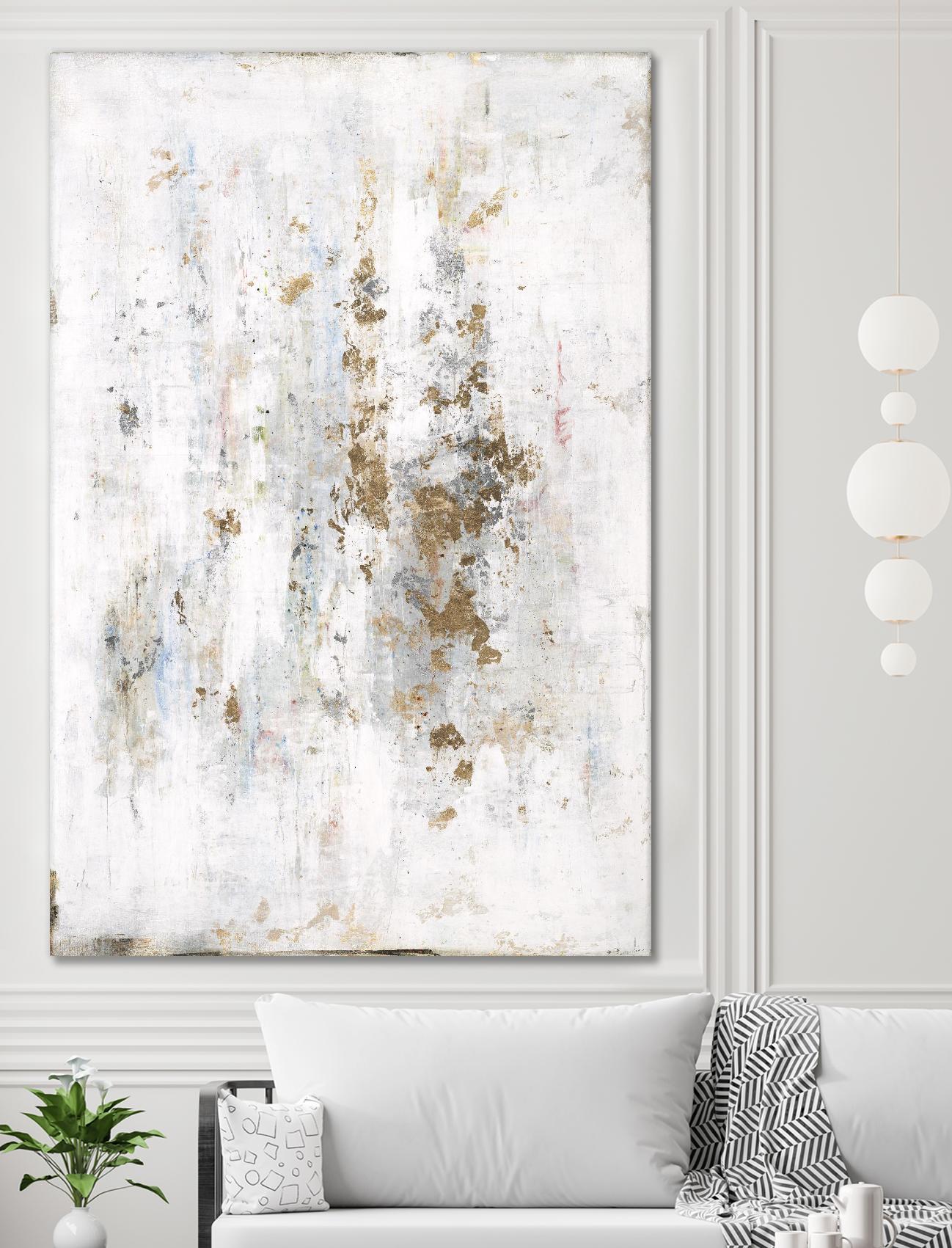 Drips and Dabs II by Daleno Art on GIANT ART - gold abstract abstract