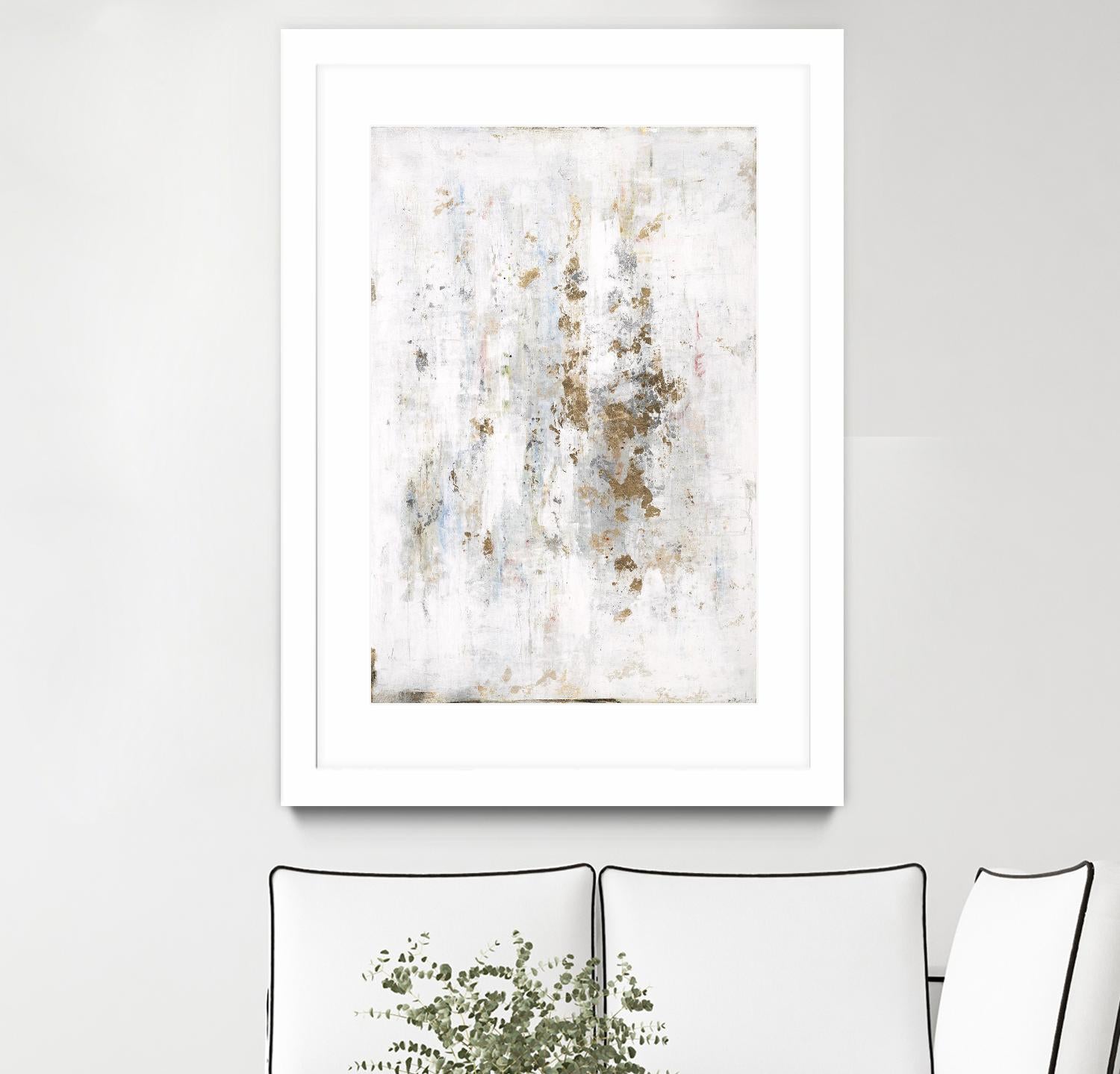 Drips and Dabs II by Daleno Art on GIANT ART - gold abstract abstract