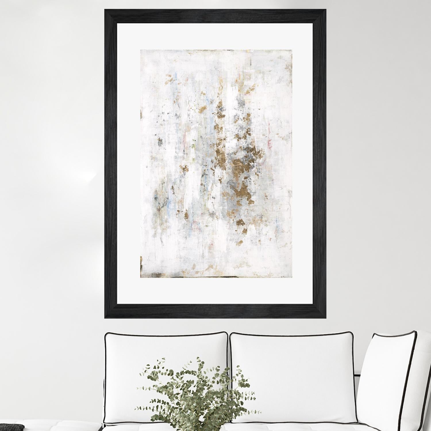 Drips and Dabs II by Daleno Art on GIANT ART - gold abstract abstract