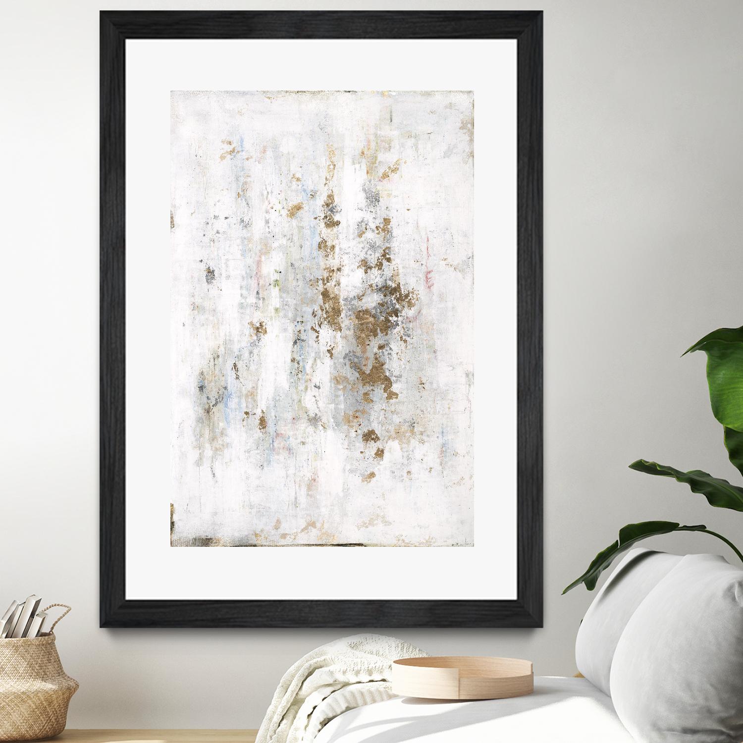 Drips and Dabs II by Daleno Art on GIANT ART - gold abstract abstract