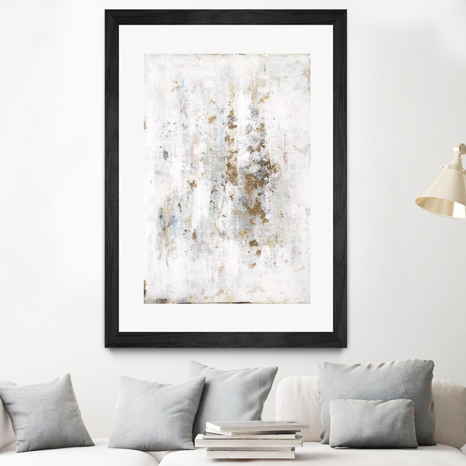 Drips and Dabs II by Daleno Art on GIANT ART - gold abstract abstract