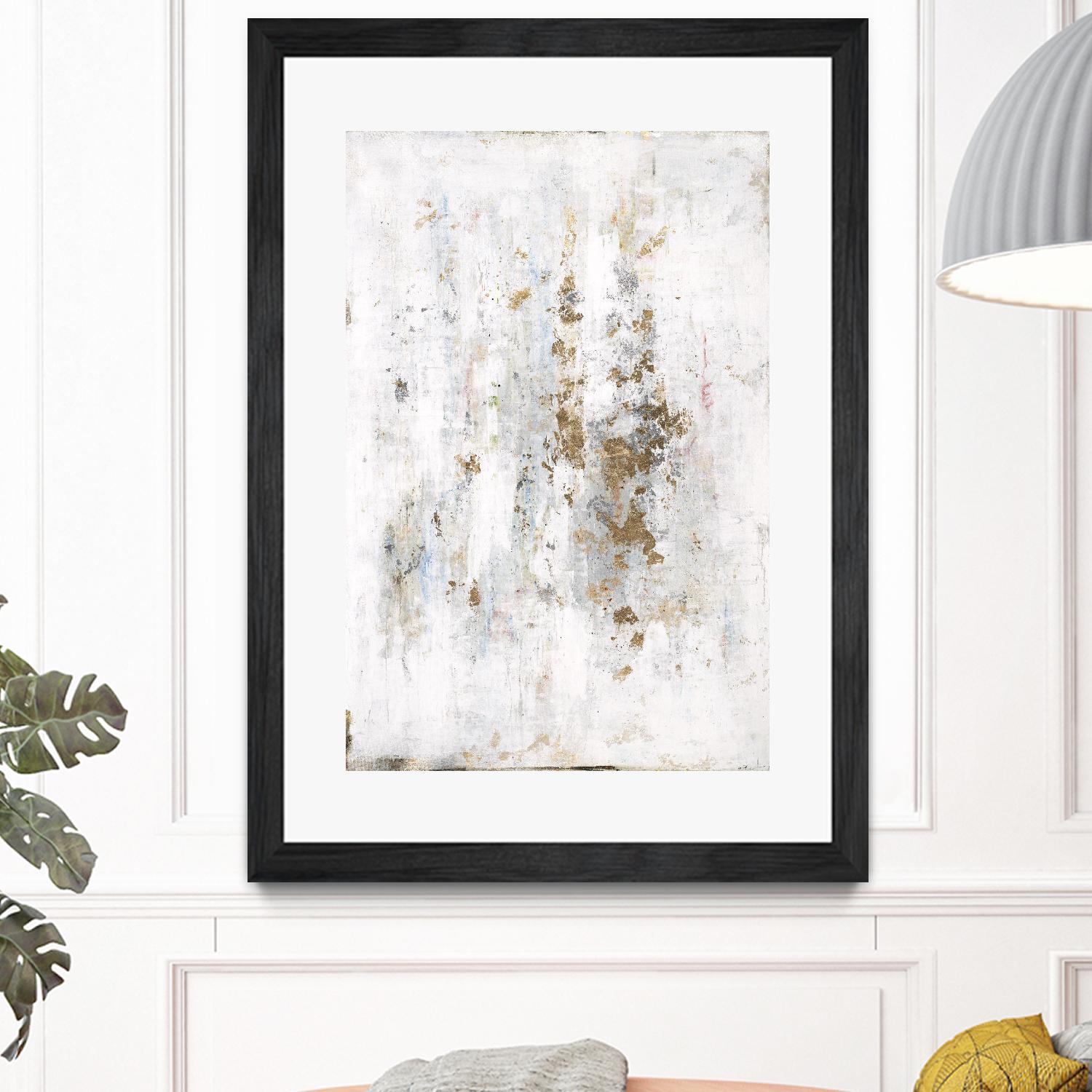 Drips and Dabs II by Daleno Art on GIANT ART - gold abstract abstract