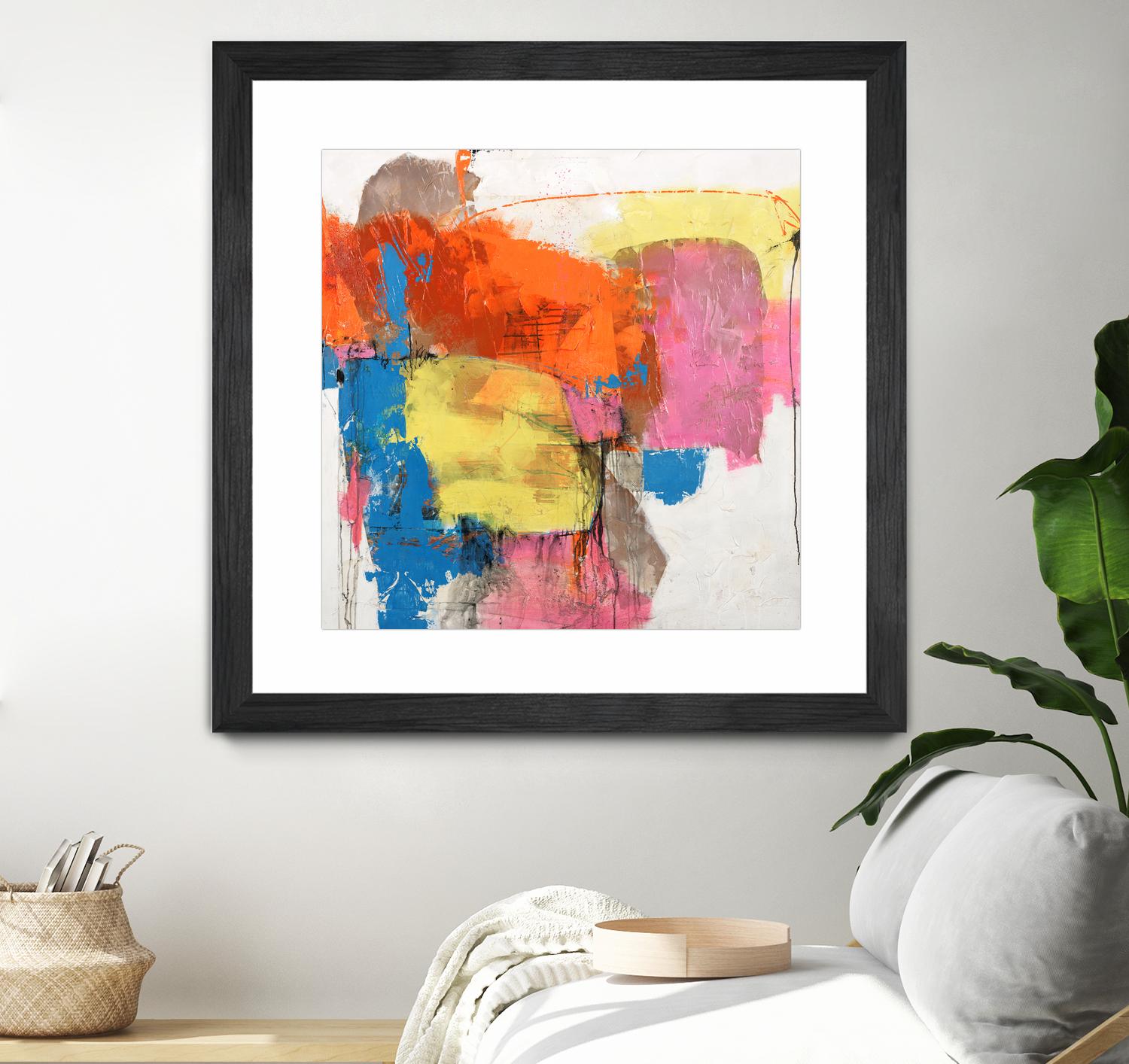 End of Time by Daleno Art on GIANT ART - orange abstract