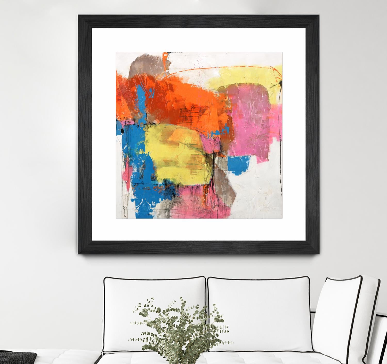 End of Time by Daleno Art on GIANT ART - orange abstract