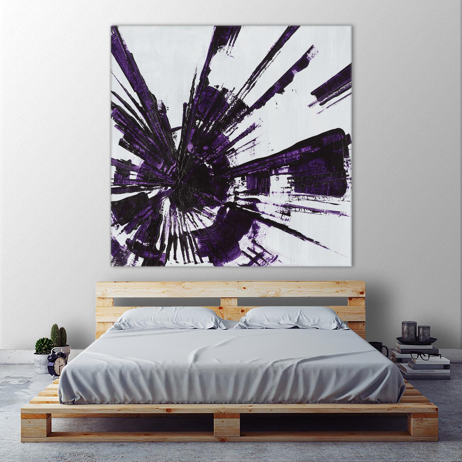 Holiday Festivities III by Daleno Art on GIANT ART - purple abstract