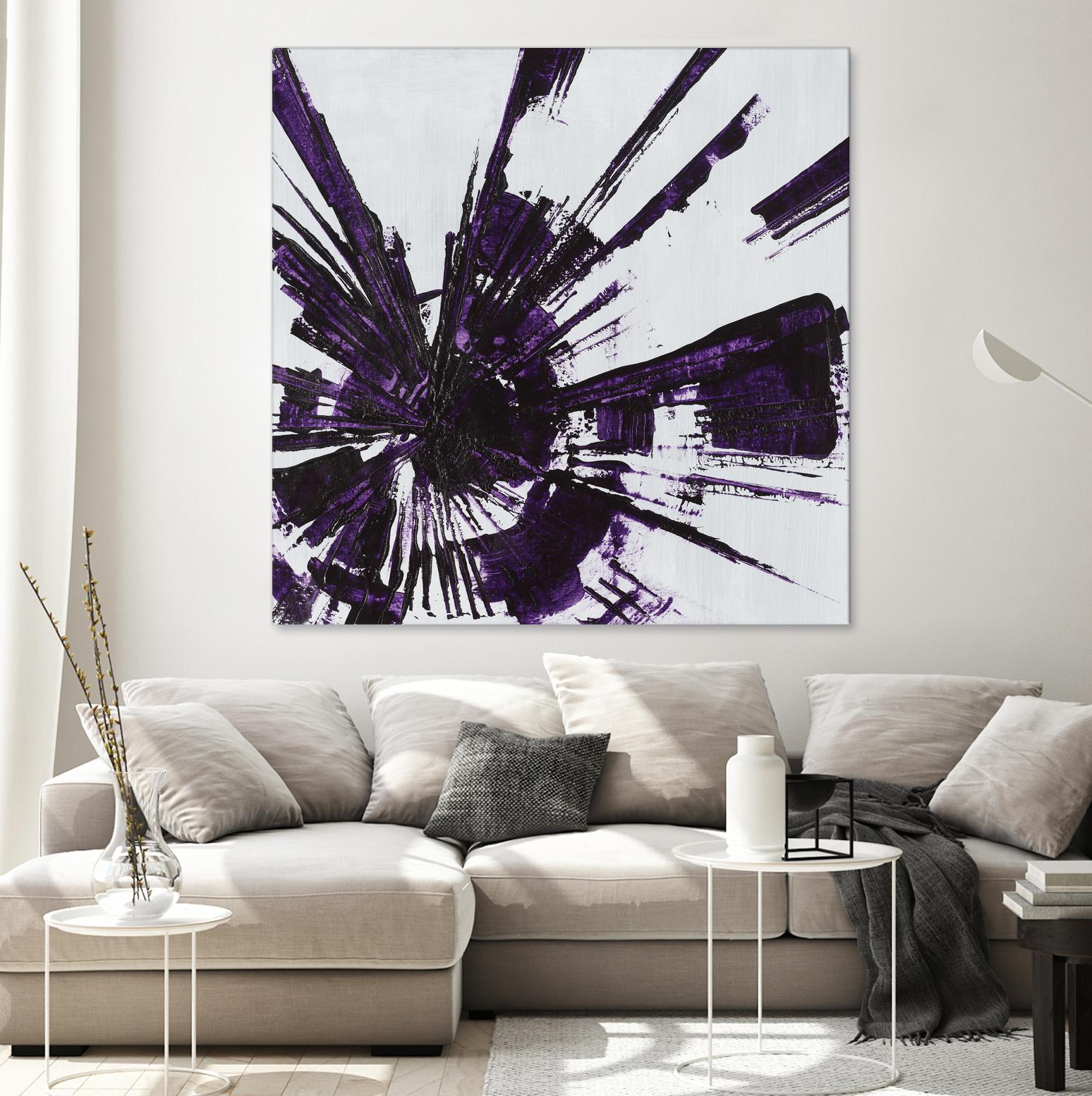 Holiday Festivities III by Daleno Art on GIANT ART - purple abstract