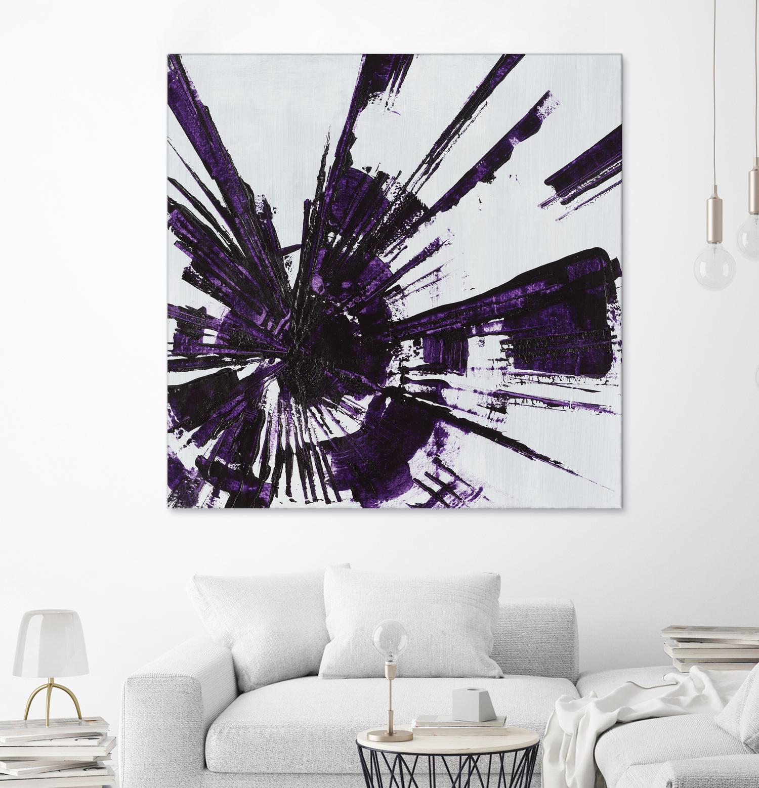 Holiday Festivities III by Daleno Art on GIANT ART - purple abstract