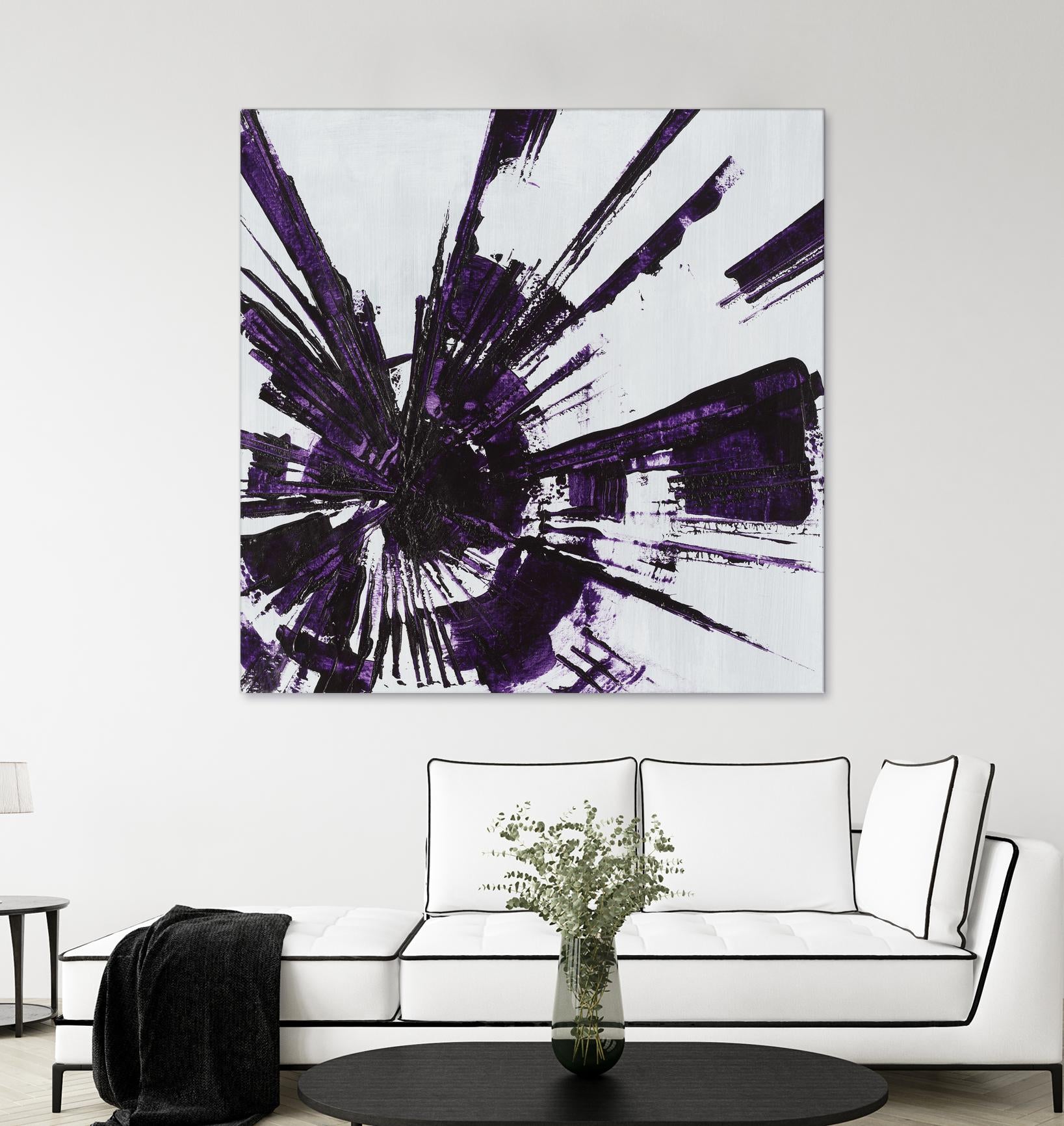 Holiday Festivities III by Daleno Art on GIANT ART - purple abstract