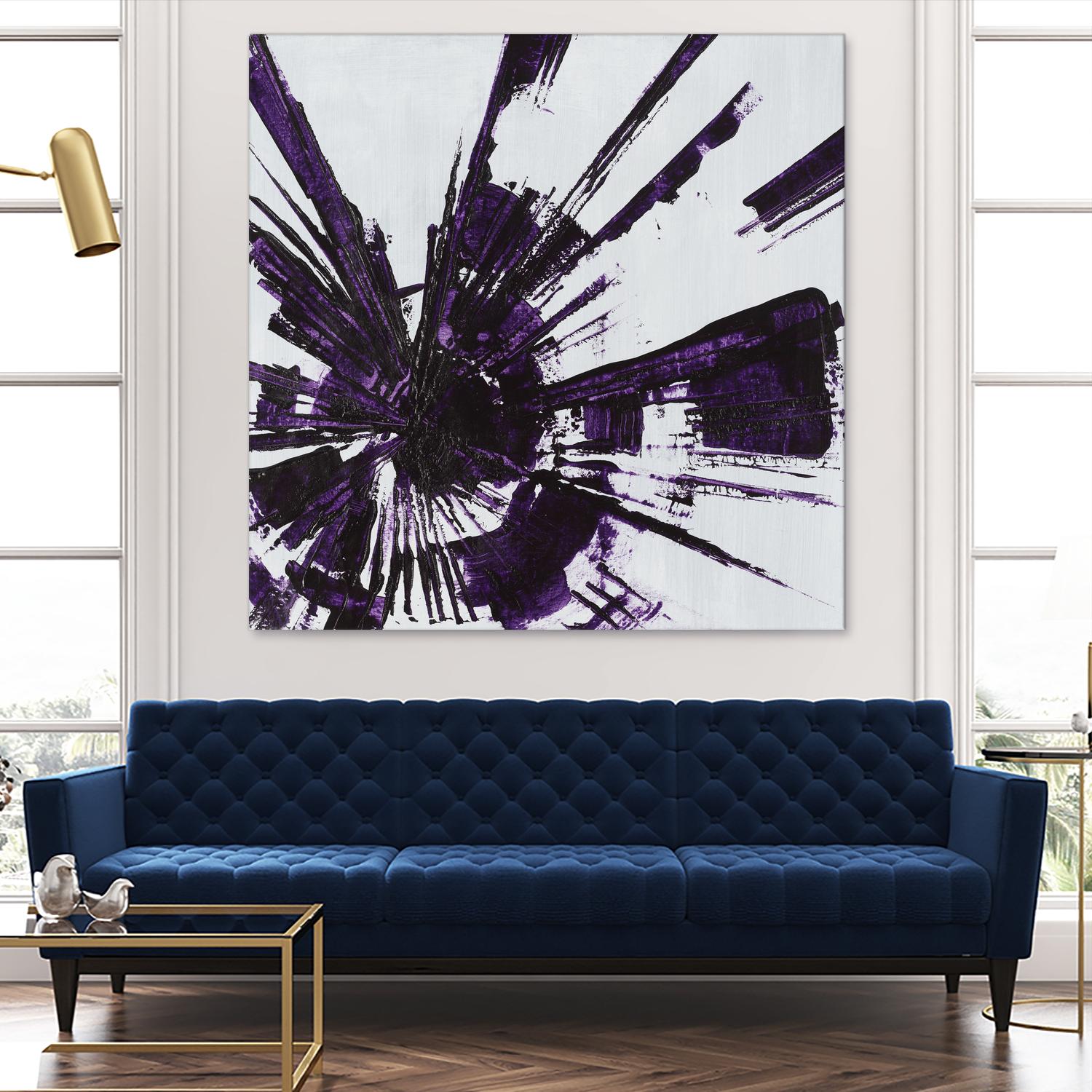 Holiday Festivities III by Daleno Art on GIANT ART - purple abstract