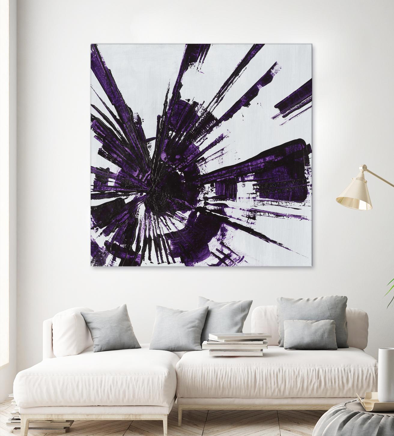 Holiday Festivities III by Daleno Art on GIANT ART - purple abstract