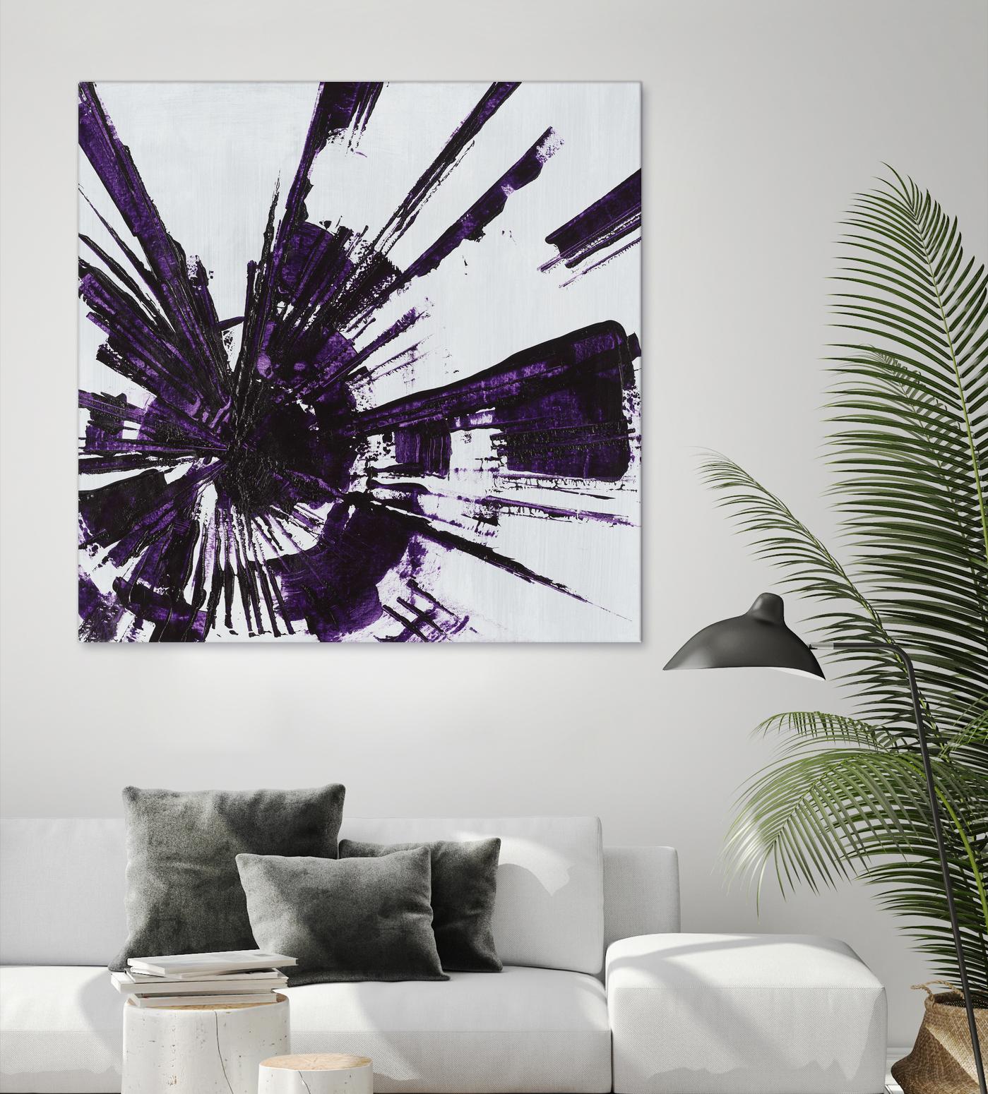 Holiday Festivities III by Daleno Art on GIANT ART - purple abstract
