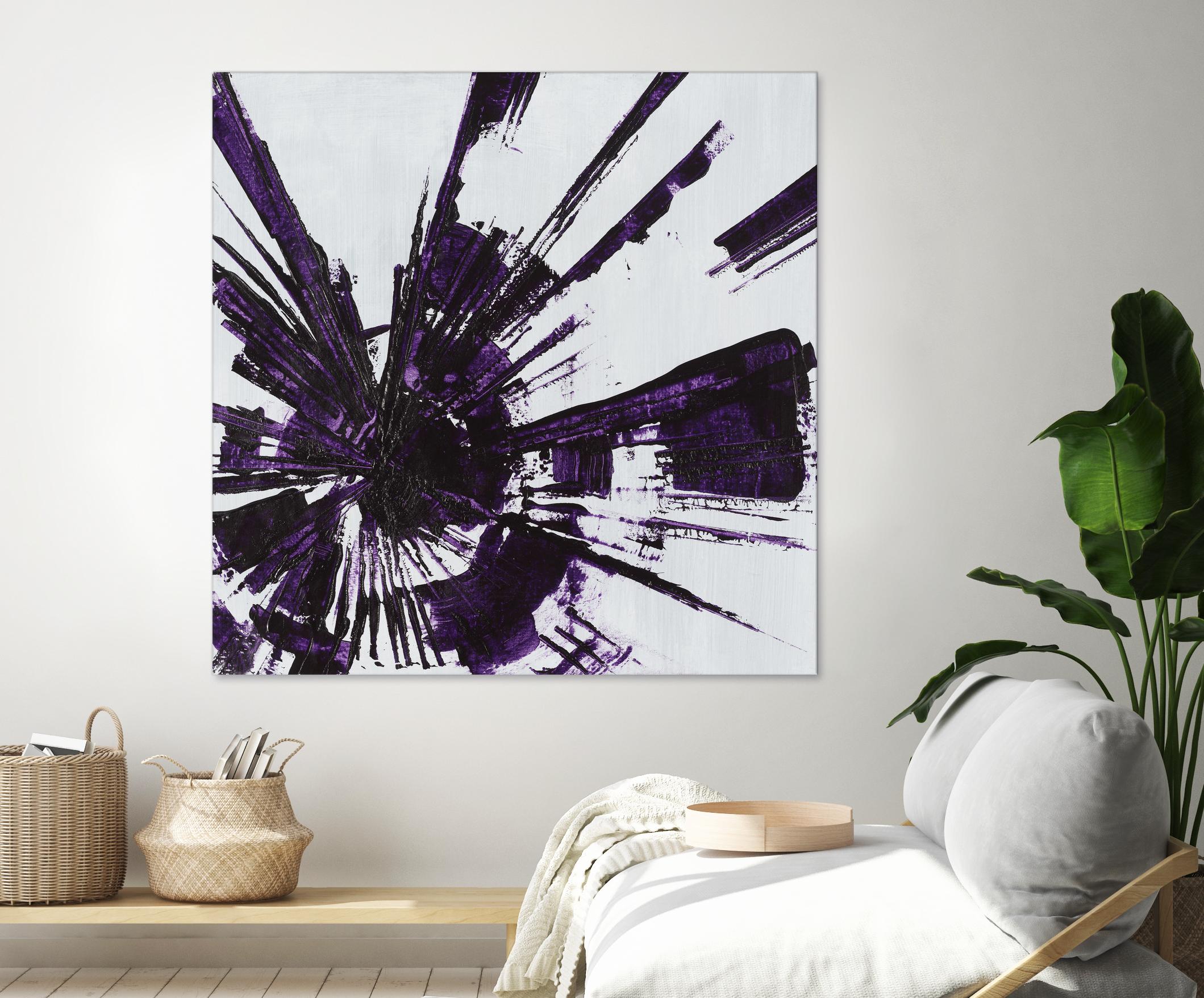 Holiday Festivities III by Daleno Art on GIANT ART - purple abstract